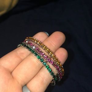 Birthstone bracelets